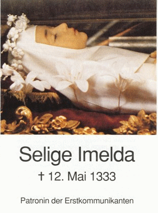 Bildchen "Selige Imelda"