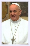 Gebetsbildchen "Papst Franziskus"