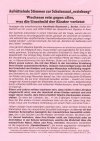 "Wachsam sein" - aufrüttelnde Stimmen zur SchulSE